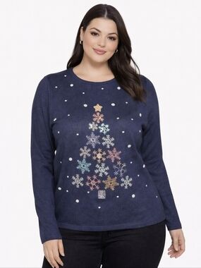 Cerulean By Black Diamond Christmas Sweater, Women's Size XL